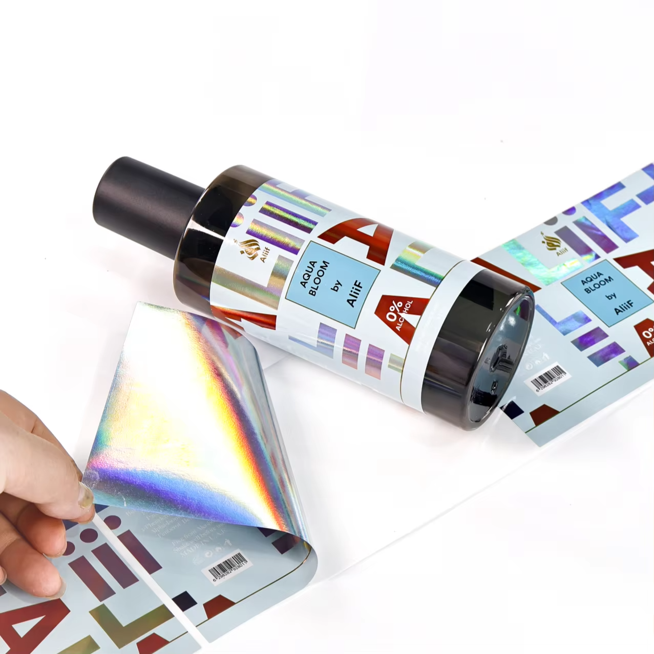 Custom Holographic Laser Label - Sticker Label Roll avaliação e preço