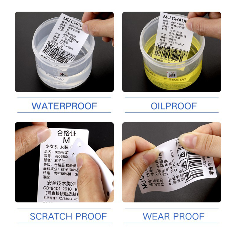 20-50mm Niimbot B21/B1/B31/B20 - Label Printer Tape avaliação e preço
