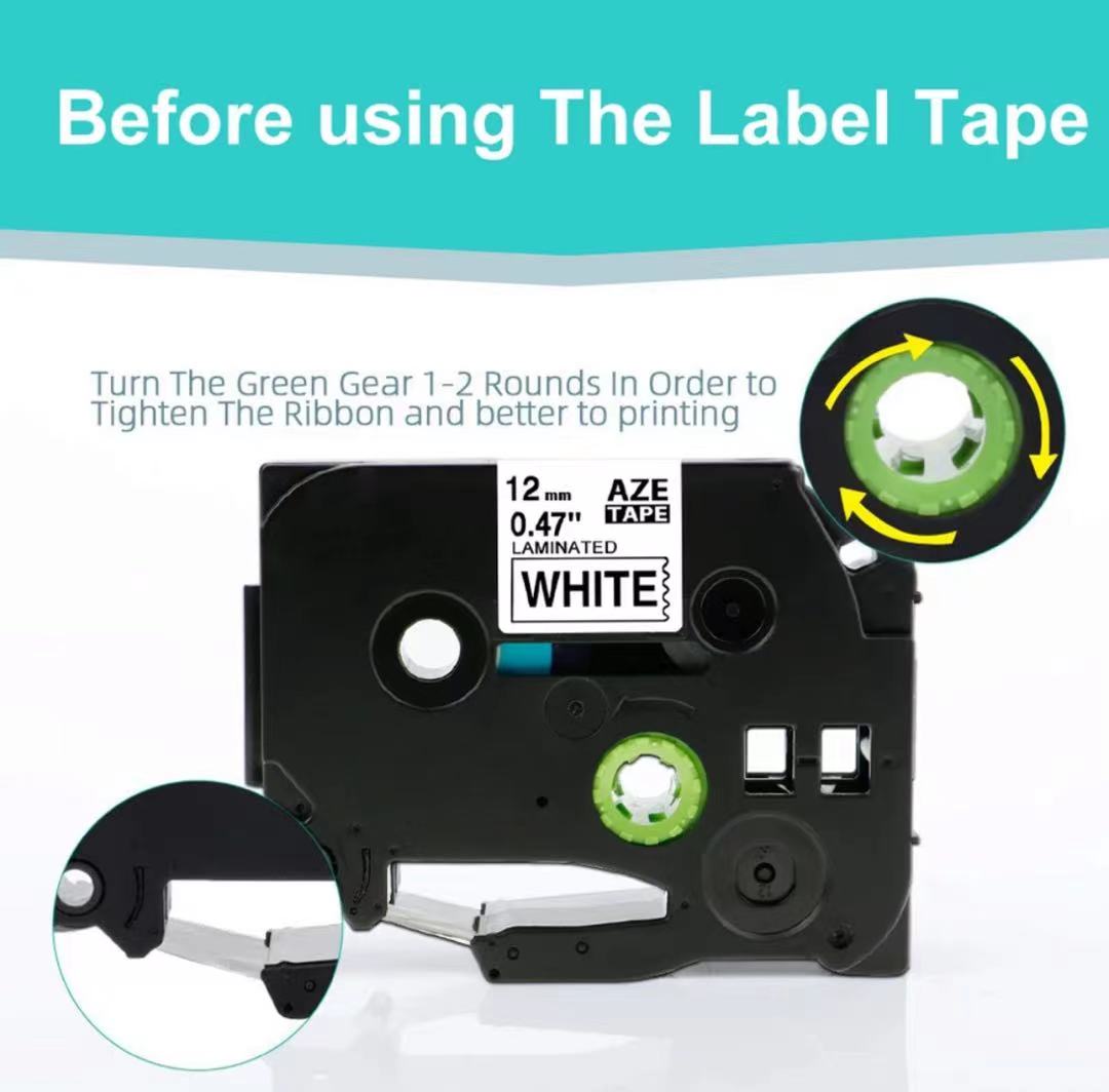 label tape Compatible for Brot - Label Printer Tape avaliação e preço