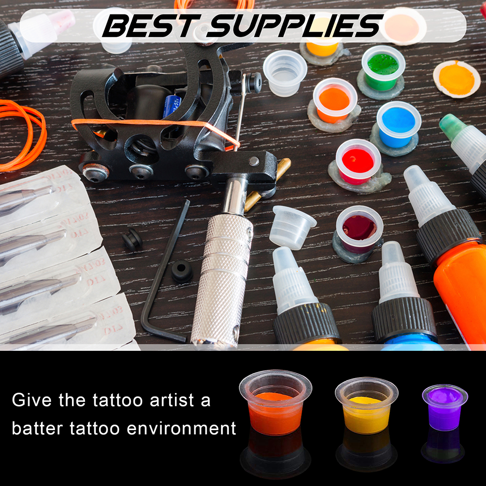 300/100pcs Disposable Tattoo I - Calligraphy Ink Bottle avaliação e preço