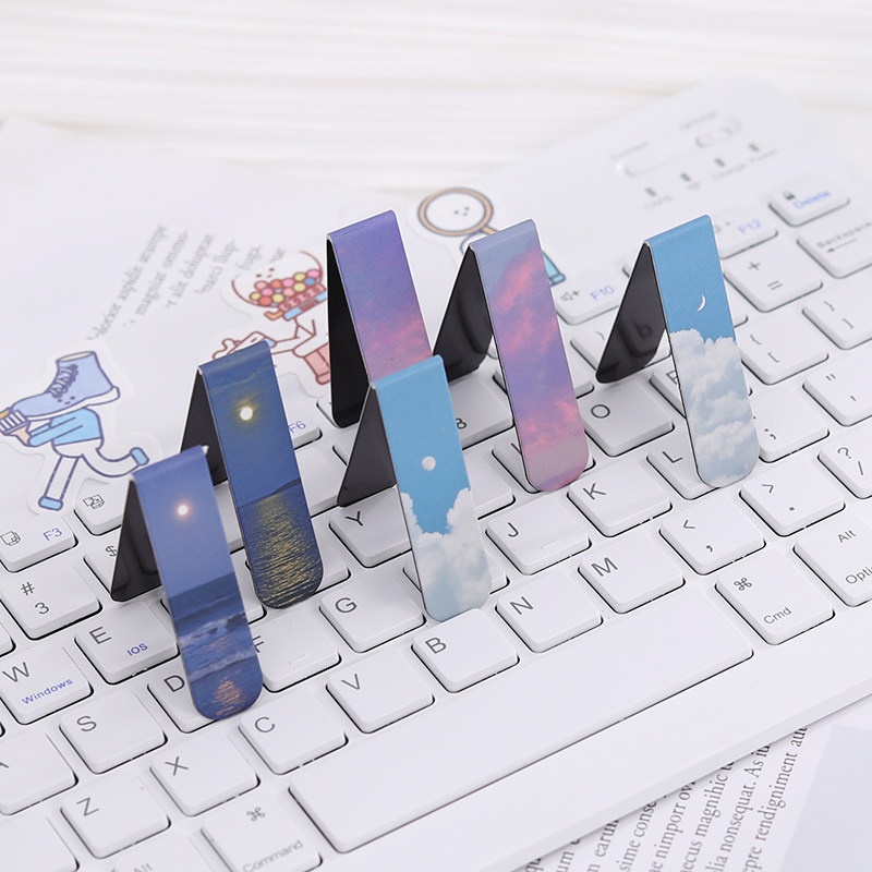 2Pcs/Set Magnetic Bookmarks Be - Paperclip Magnetic Set avaliação e preço