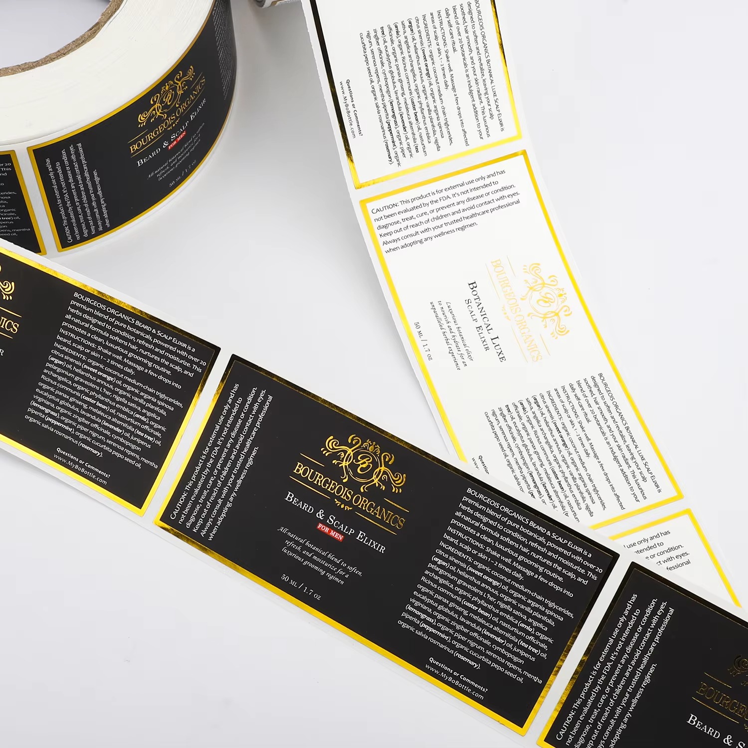 Custom Waterproof | White Viny - Sticker Label Roll avaliação e preço