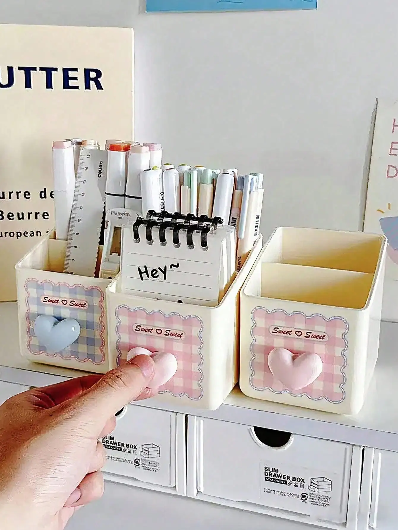 1pc Desktop Stationery Storage - Stationery Office And School Supply Stores avaliação e preço