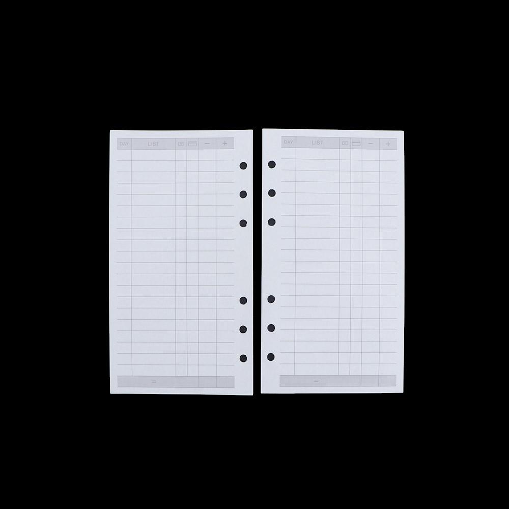 45 Sheets A5 A6 A7 Refill Spir - Notebook Dotted A5 avaliação e preço