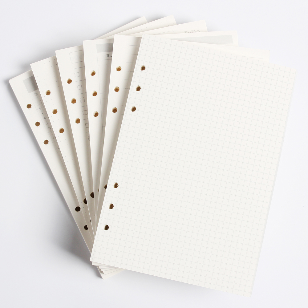 Classic 6 holes binder noteboo - Notebook Dotted A5 avaliação e preço