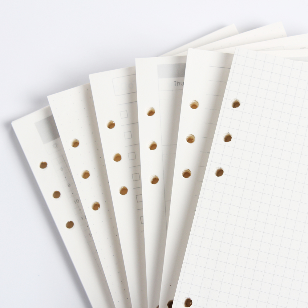 Classic 6 holes binder noteboo - Notebook Dotted A5 avaliação e preço