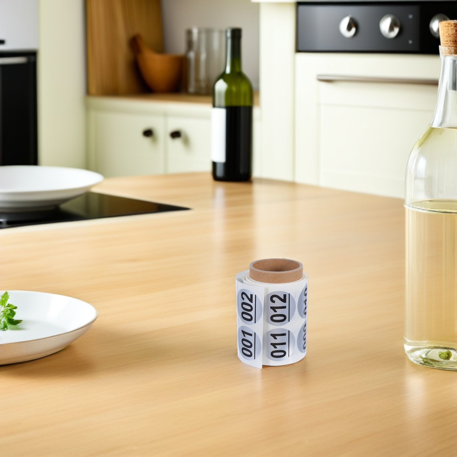 1 Roll Consecutive Number Stic - Sticker Label Roll avaliação e preço