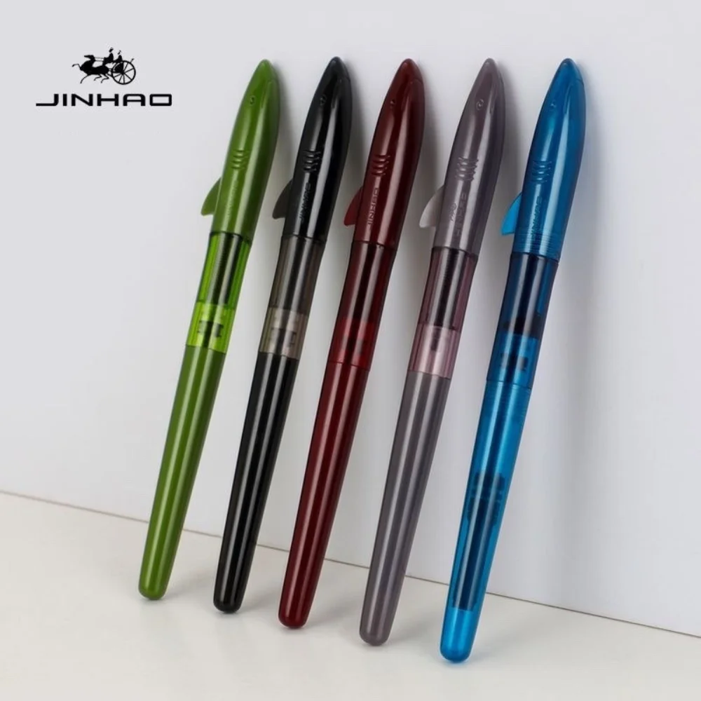 Jinhao Cute Shark Fountain Pen - Stationery Supplies Business avaliação e preço