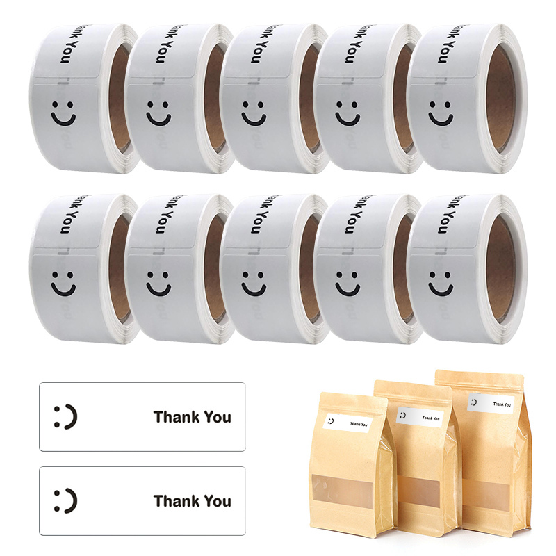 KAYSION 120Pcs/Roll Thank You  - Sticker Label Roll avaliação e preço