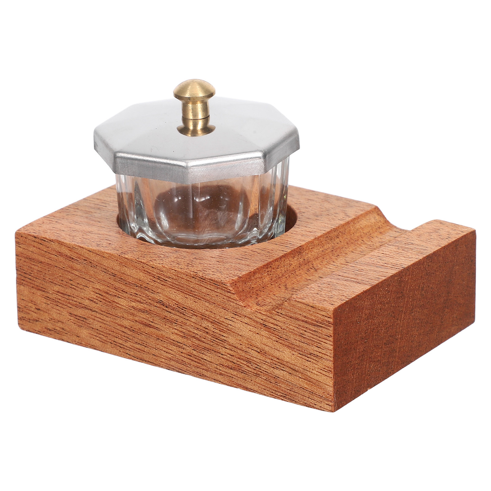 1Set Minimalist Sapele Wood Di - Calligraphy Ink Bottle avaliação e preço