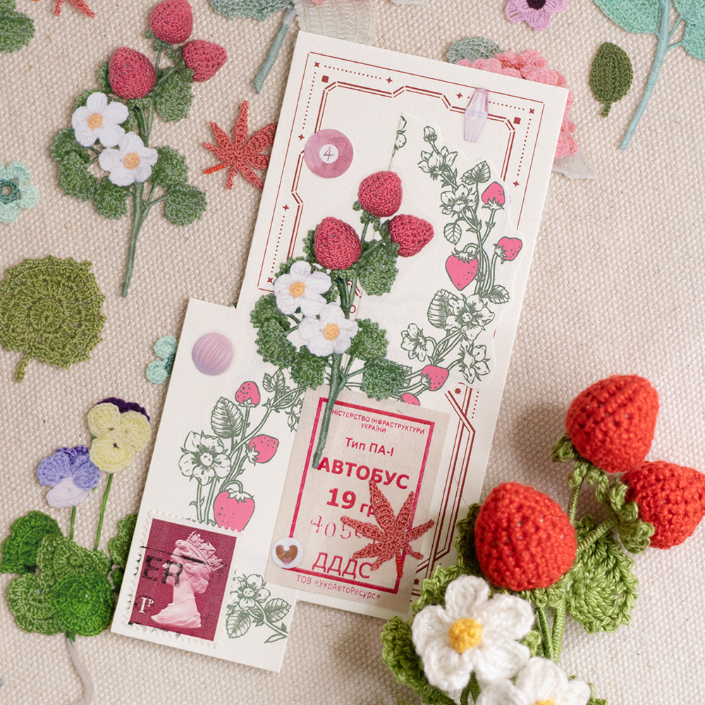 Loidesign Vintage Flower Croch - Washi Tape Set avaliação e preço