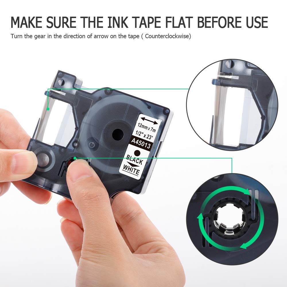 6/9/12/19/24mm*7m Compatible f - Label Printer Tape avaliação e preço