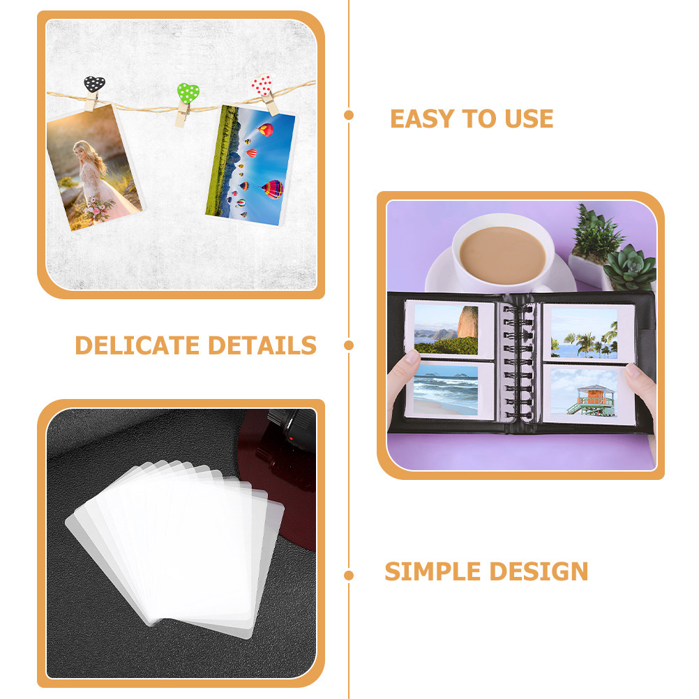 100Pcs Laminating Film Waterpr - Document Laminator Pouch avaliação e preço