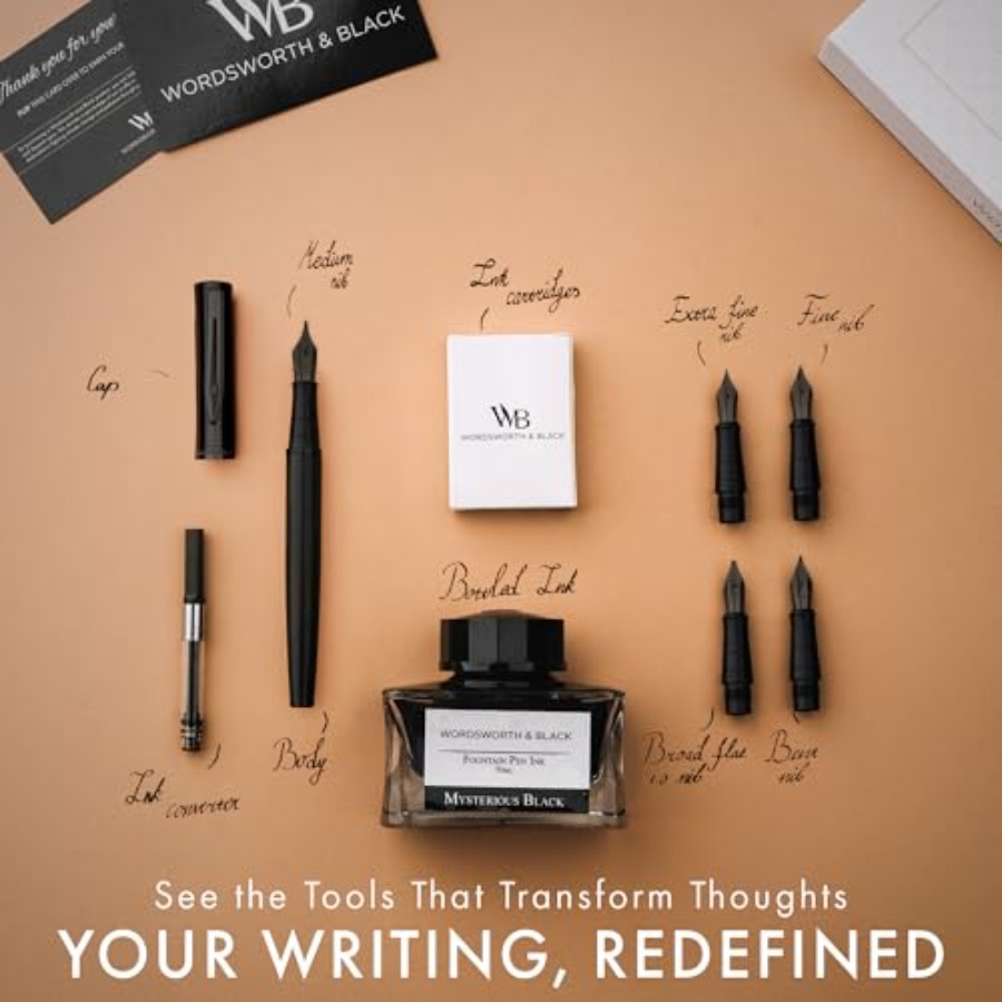 Fountain Pen Gift Set, Include - Calligraphy Ink Bottle avaliação e preço