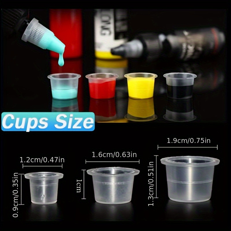 100/1000pcs Tattoo Large Mediu - Calligraphy Ink Bottle avaliação e preço