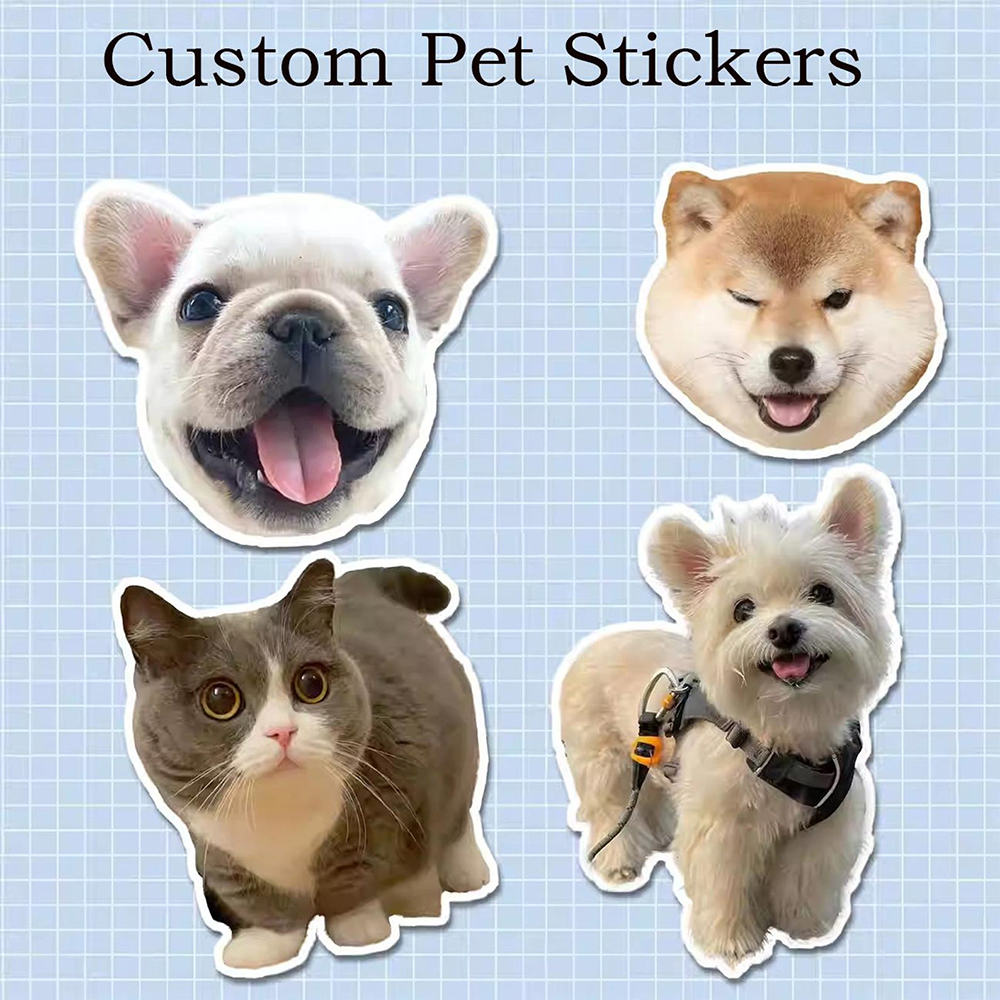 Custom Dog Animal Stickers Fun - Memo Pad Sticky avaliação e preço