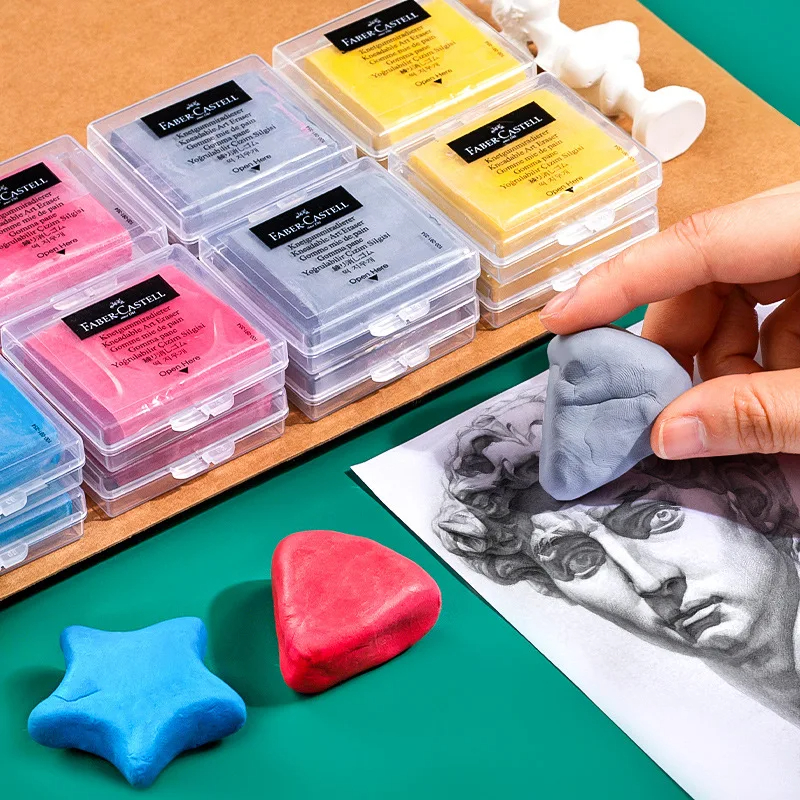 Faber-Castell 2pcs Drawing Art - Rubber Eraser Kneaded avaliação e preço