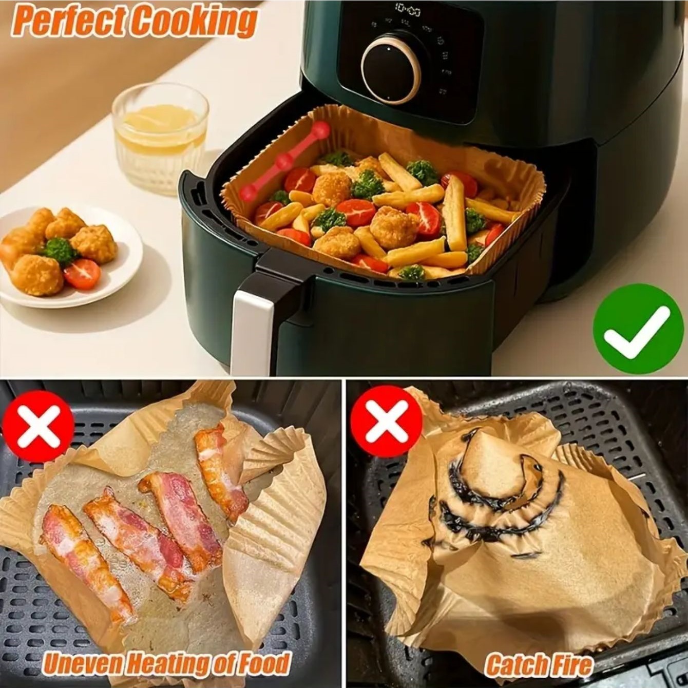 1/2sets Silicone Air Fryer Mag - Paperclip Magnetic Set avaliação e preço