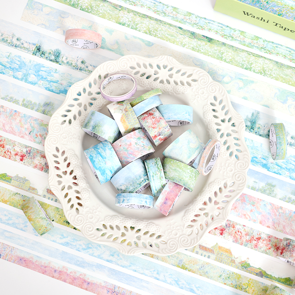 20 Rolls Vintage Garden Washi  - Washi Tape Set avaliação e preço